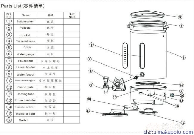 供应奥莱康kst-s奥莱康奥莱康电热开水桶_保温杯,保温