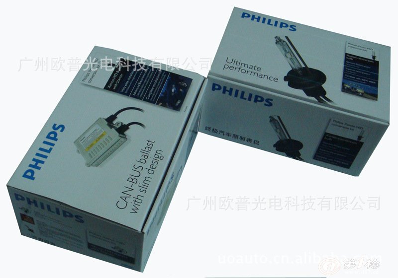 原装进口philips飞利浦hid汽车氙气灯h1 6000k