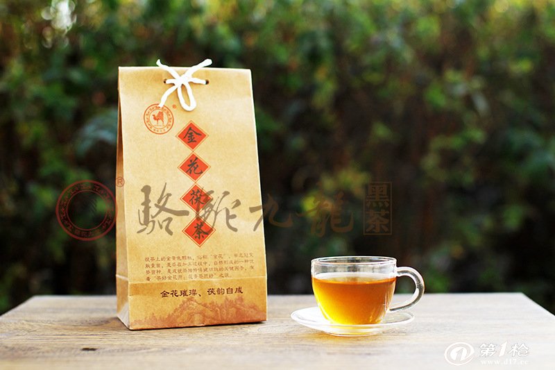 金花璀璨 茯韵自成 金花茯茶 有机茶之乡的健康黑茶