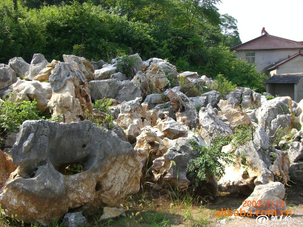 广德太湖石市场 整块巨石王