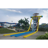 广州潮流厂家定制水上设备方特水上乐园设备天外来客水滑梯设备