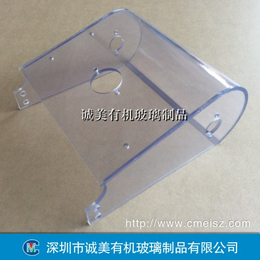 PVC弧形热弯保护罩 透明PVC仪器设备罩 深圳机械安全护壳
