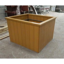 塑木花箱安装|营口塑木花箱|三木
