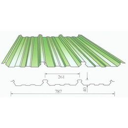 820型单层彩钢板、彩钢板、鼎盛板材*