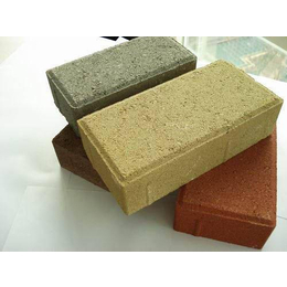 彩色面包砖|安阳彩色面包砖厂家|优堂水泥制品(多图)