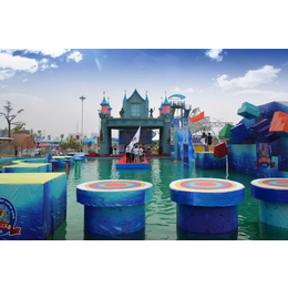河南郑州三邦提供水上冲关赛道设备水上充气移动乐园等游艺产品