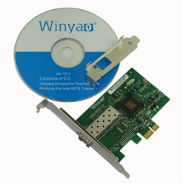 Winyao WY576F1SFP PCI-E X1千兆网卡