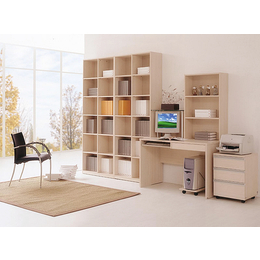 江西简洁实用置书柜 板式藏书柜家具
