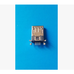 MICRO USB 5P焊板公头 插板 沉板式连接器