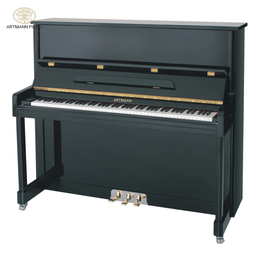 上海雅特曼钢琴UP-125A1黑色亮光88键立式钢琴缩略图