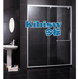 定制一字形隔断淋浴房 浴室屏风钢化玻璃移门3C认证浴室淋浴房缩略图