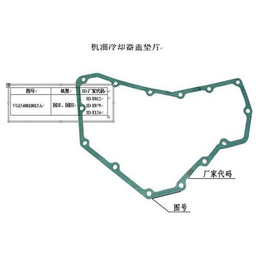 O型胶圈机油冷却器盖垫片、济南鼎晟汽车配件、O型胶圈机油冷却器盖