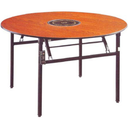 武汉尚美格现代简约风板式铁质桌脚火锅桌BT10053