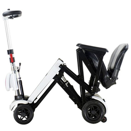 *适老年人可携带电动时尚轮椅S2061老人折叠代步车