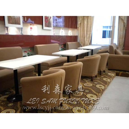 宝安茶餐厅餐桌椅 韩式自助餐厅桌椅定制 大理石餐桌定制厂家