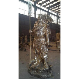 陕西关公铜像,大型关公铜像,世隆雕塑
