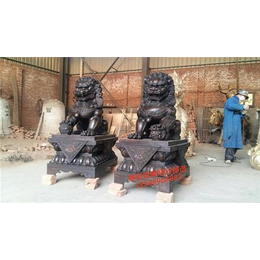 铜狮子雕塑厂(图)、铜狮子厂、西藏铜狮子