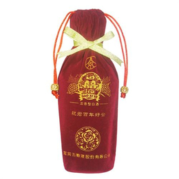 【河南千一包装】(图)|郑州绒布酒袋定做厂家|绒布酒袋
