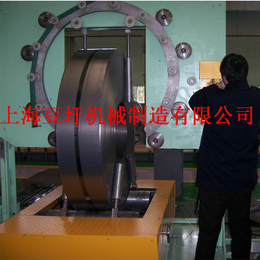 上海豆圩钢带缠绕机 钢丝缠绕包装机 缠绕打包机