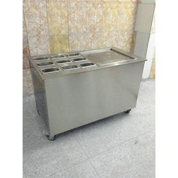 湛江冰激凌薄饼机|程伟机械(在线咨询)|泰国冰激凌薄饼机