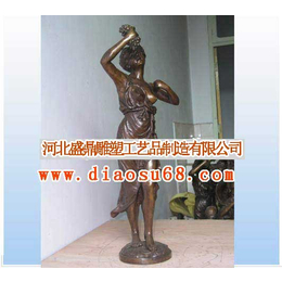 西方人物铜雕_大型人物雕塑生产厂家