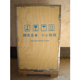 永平包装厂家*木质包装箱 钢包边箱   免熏蒸胶合板托盘