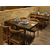 海德利美式休闲餐厅铁艺实木成套餐桌椅咖啡厅奶茶店酒吧桌椅定制缩略图4