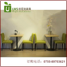 快餐厅桌子西餐厅桌椅肯德基餐桌配套餐厅桌椅供应厂家优尼克缩略图