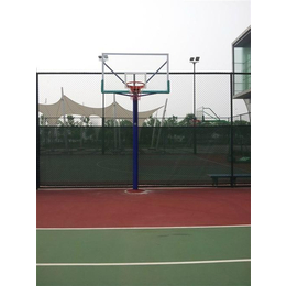 地埋圆管篮球架、天津奥健体育用品厂、地埋圆管篮球架价格