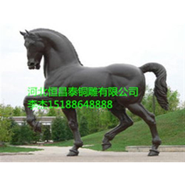 马雕塑,恒昌泰铜雕(已认证),骑马雕塑