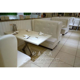 盐田奶茶甜品店铁艺异形餐桌板式中西餐厅餐桌椅可定制