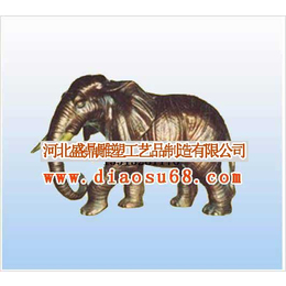 铜大象雕塑铸造厂家盛鼎