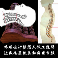 雅核康独家发明，颈椎病自我治疗方法用核桃颈椎枕进行弧度牵引