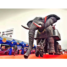 泰安机械大象出租巡游机械大象租赁