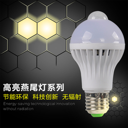 华涌LED灯泡暖白黄节能光源3W螺口高亮家用照明球泡灯