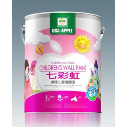 七彩虹净味儿童墙面漆
