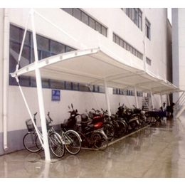 苏州利港膜结构景观棚 自行车棚 推拉棚 遮阳棚 阳光板棚缩略图