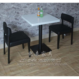 深圳茶餐厅防火板餐桌 防火板桌子常规尺寸 可定制