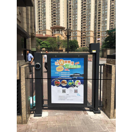 湖北荆州小区自动开门机电动闭门器广告门厂家公司