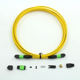 MPO带状光缆光纤跳线 单模12芯带缆跳线