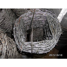 厂家批发供应镀锌铁刺丝 防护带刺铁丝 铁蒺藜 刺绳防护网