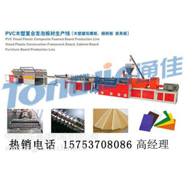 PVC木塑家具板生产设备 ****培训指导生产