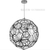 创意艺术钻石球不锈钢现代简约吊灯缩略图4