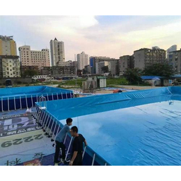移动支架游泳池定制|移动支架游泳池|广州水魔方
