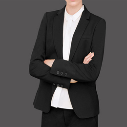 时尚韩版修身西装 职业西服套装定制 商务白领女职业装定制