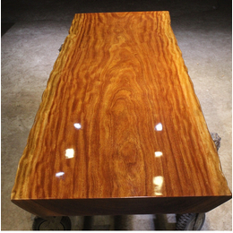 实木大板原木实木桌红塔利巴花黄花梨实木老板桌办公桌会议桌画案