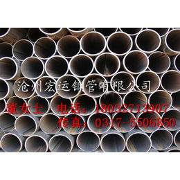 河北沧州宏运DN65直缝镀锌钢管2.5寸  GB3091