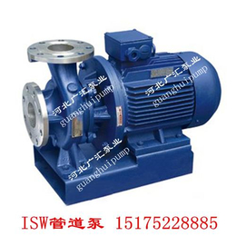 ISW100-100广汇、管道泵尺寸、管道泵