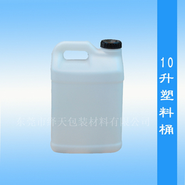 惠州厂家*加厚10L塑料方桶 全新食品桶批发10kg化工桶