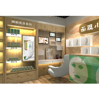 南京展柜厂家-大唐格雅展柜教您小型化妆品店如何装修设计